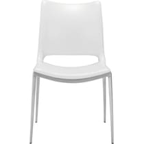 granger white dining chair   