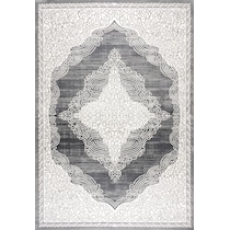 gray and white area rug  x    