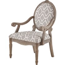 gray accent chair   