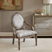 gray accent chair   