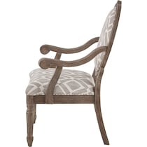 gray accent chair   