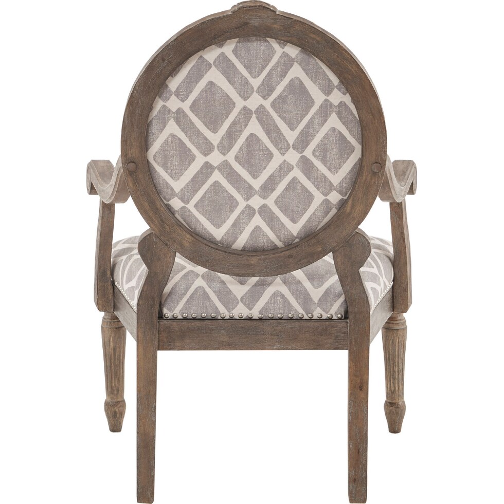 gray accent chair   