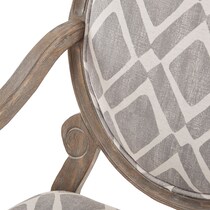 gray accent chair   