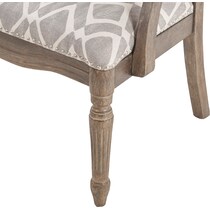 gray accent chair   