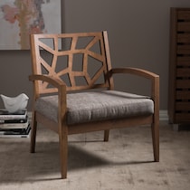 gray accent chair   