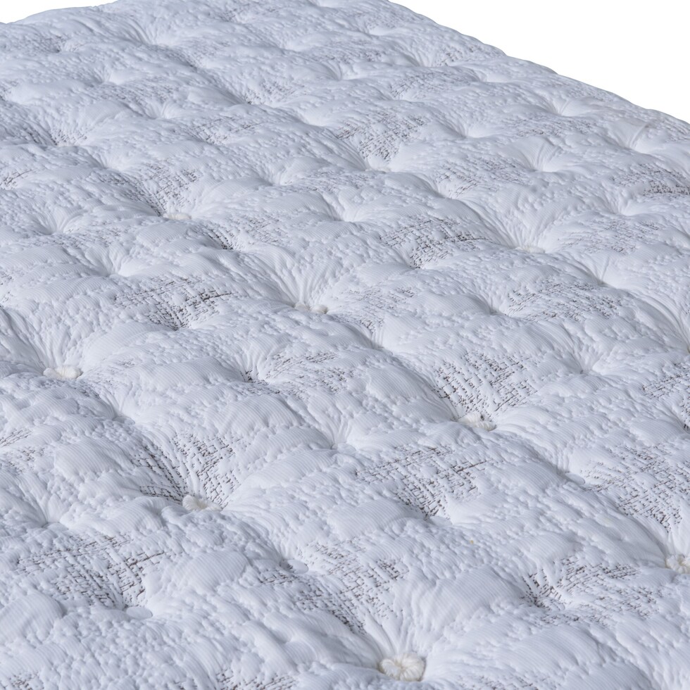 gray california king mattress split foundation set   