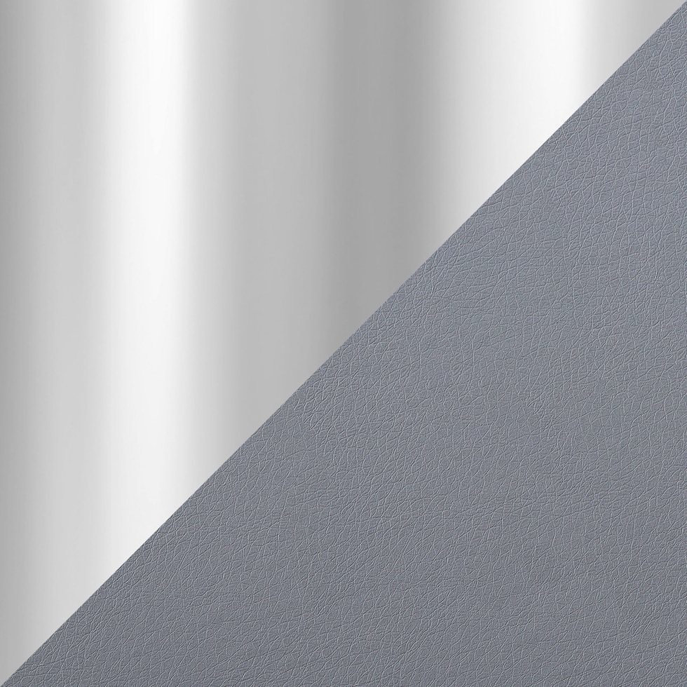 gray chrome swatch  