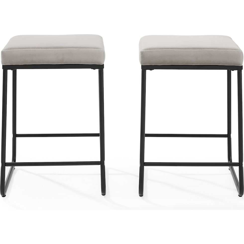 gray counter height stool   