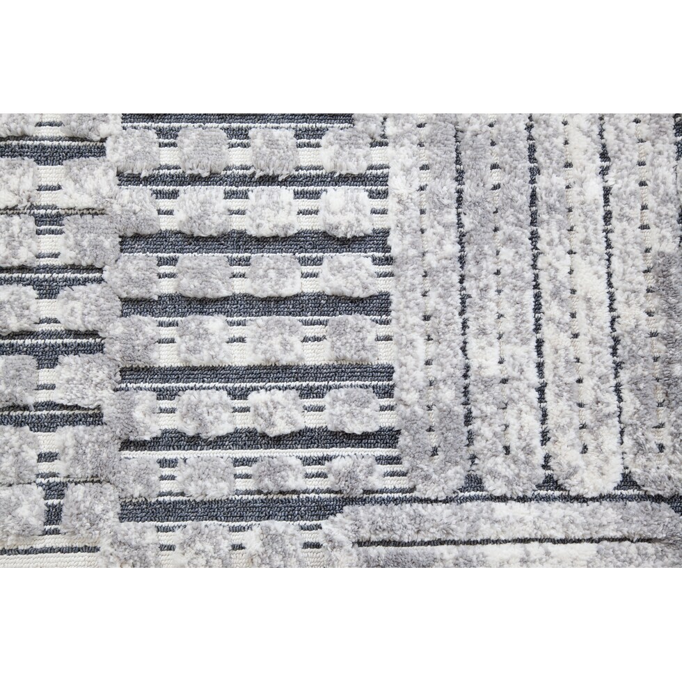 gray ivory rug   