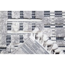 gray ivory rug   