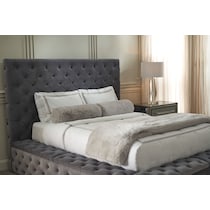 gray king bedding set   