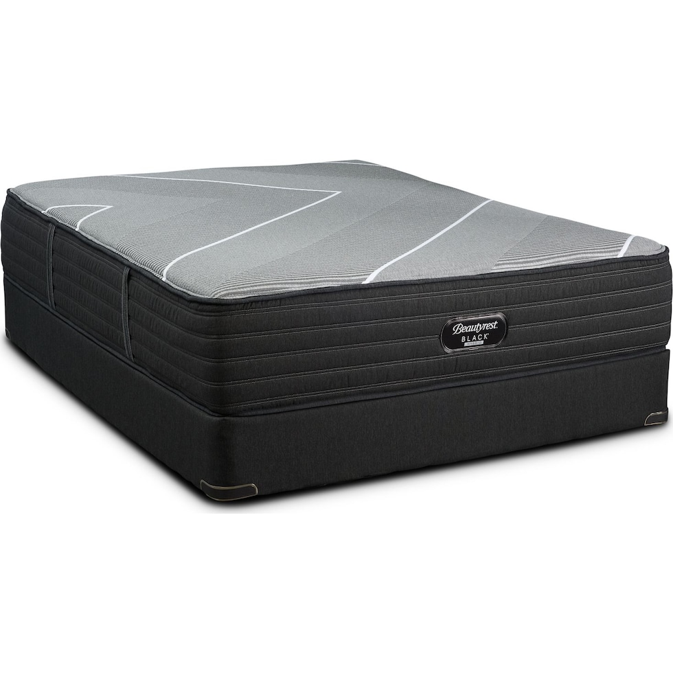 gray king mattress split low profile foundation set   