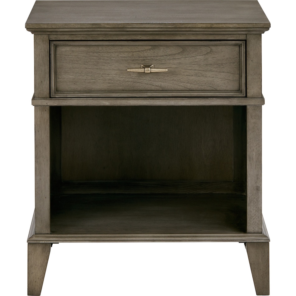 gray nightstand   