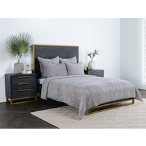 gray queen bedding set   