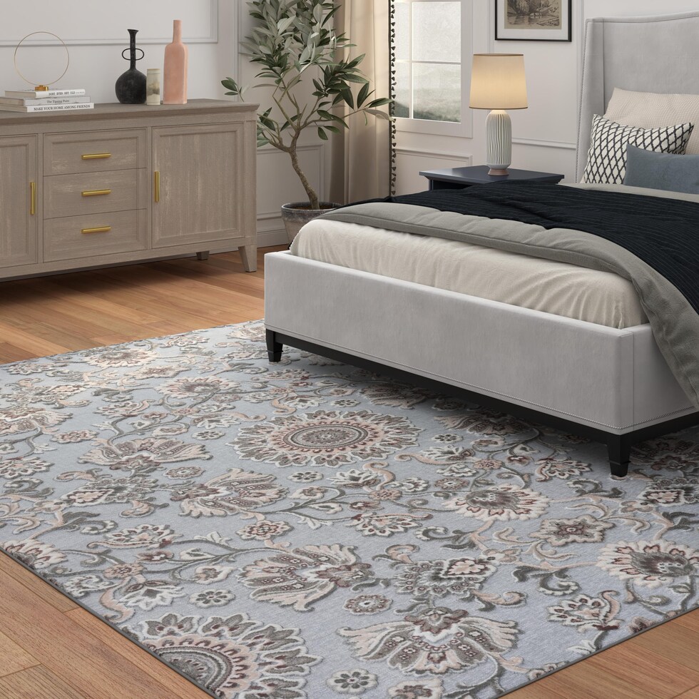 gray rug   