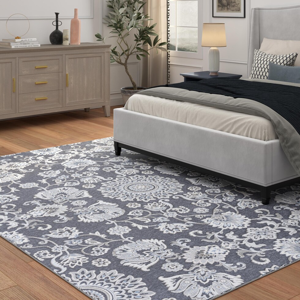 gray rug   