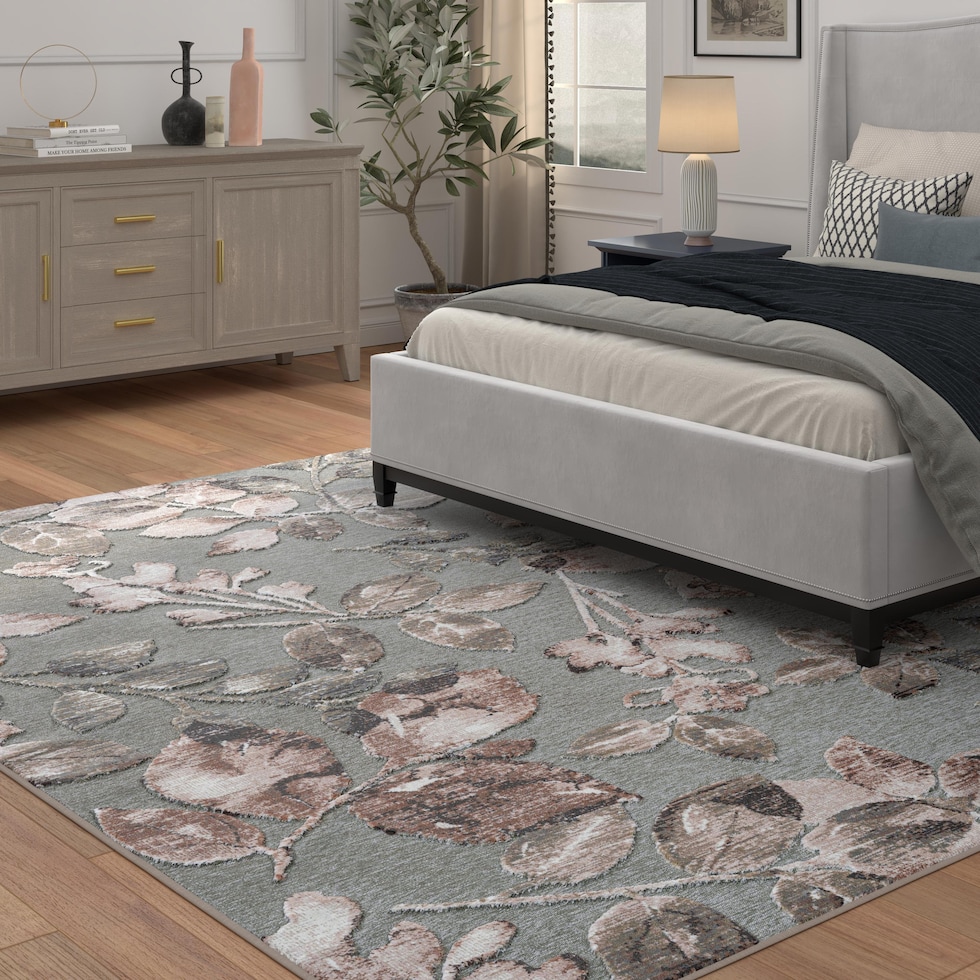 gray rug   