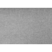 Ingram Queen Upholstered Bed - Gray/Chrome