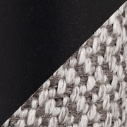 Kenna Twin Upholstered Headboard - Black/Gray
