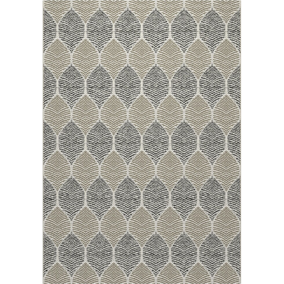 gray tan rug   