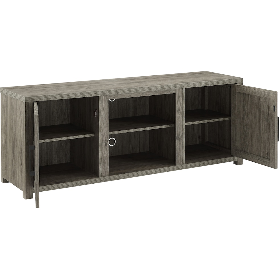 gray tv stand   