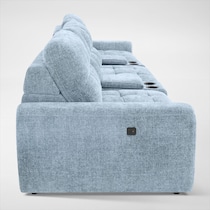 grayson blue sectional   