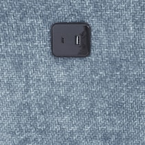 grayson blue sectional   