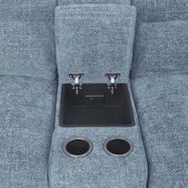 grayson blue sectional   