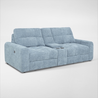 Grayson 3-Piece Power Extendable Sofa with Console