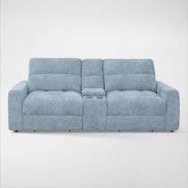 grayson blue sofa   