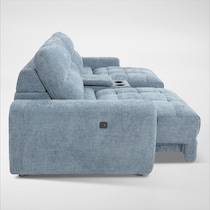 grayson blue sofa   