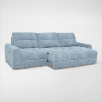 grayson blue sofa   