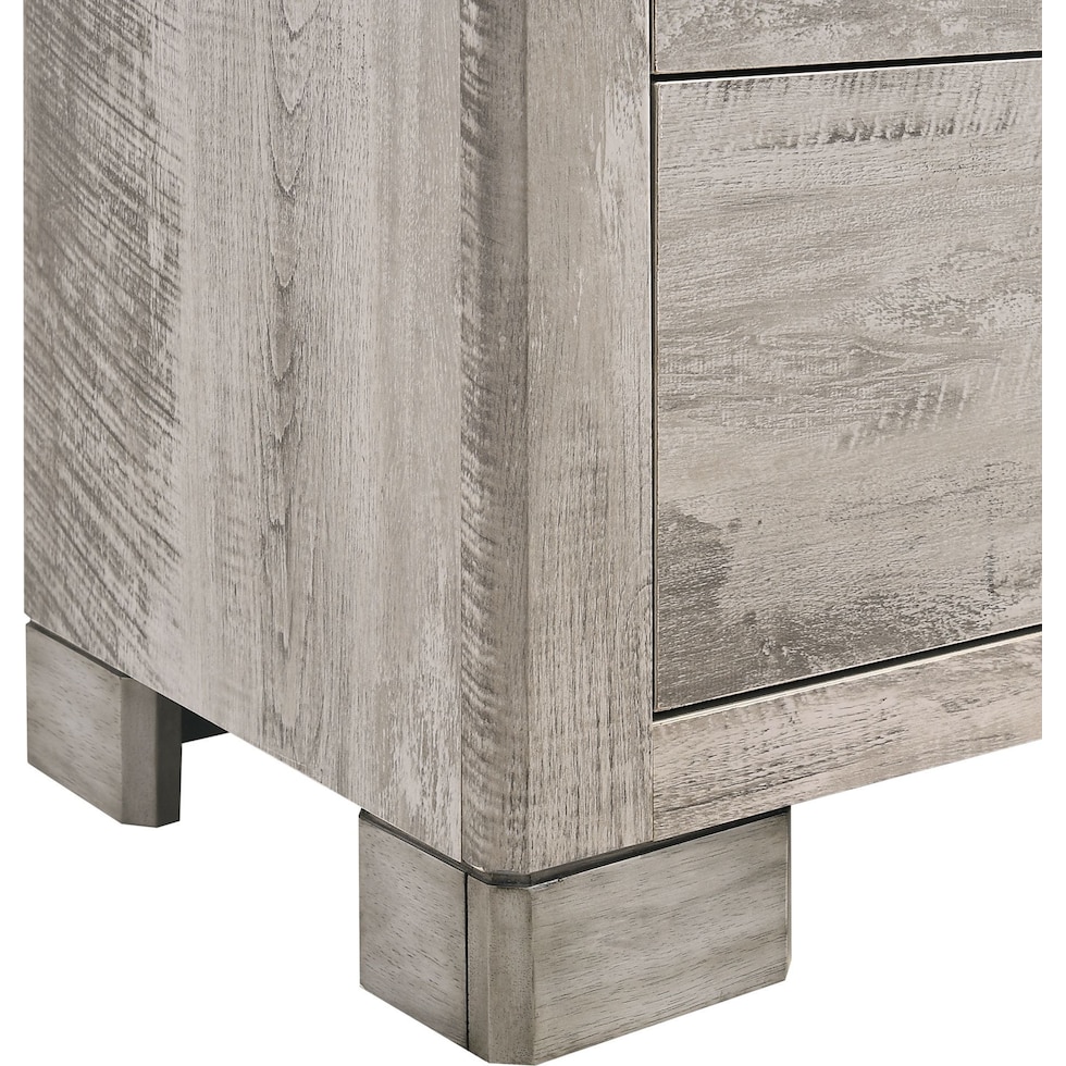 grayson gray nightstand   