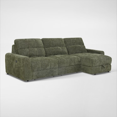 Grayson 3-Piece Power Extendable Sofa with Chaise
