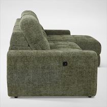grayson green sectional   