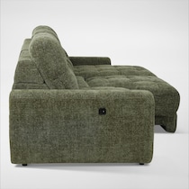 grayson green sectional   