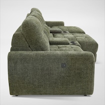 grayson green sectional   