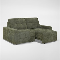 grayson green sofa   