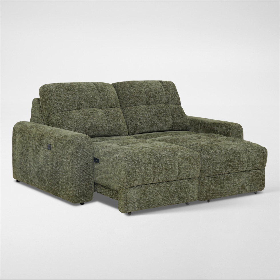 grayson green sofa   