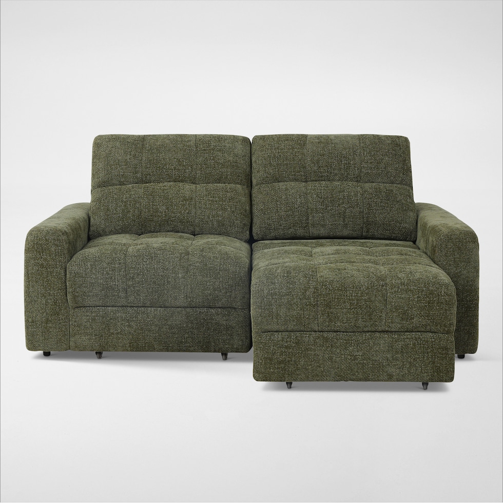 grayson green sofa   