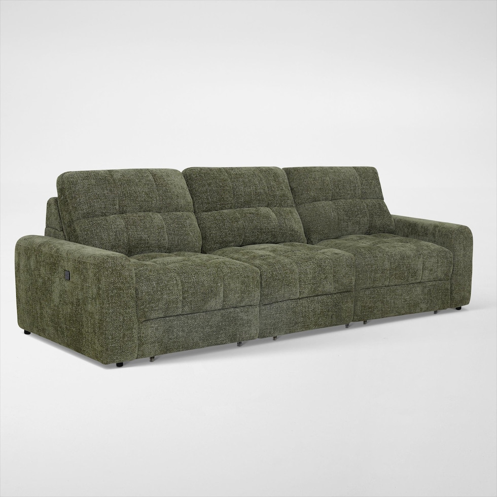 grayson green sofa   