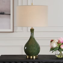 green lamp   