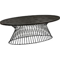 greenwich black coffee table   