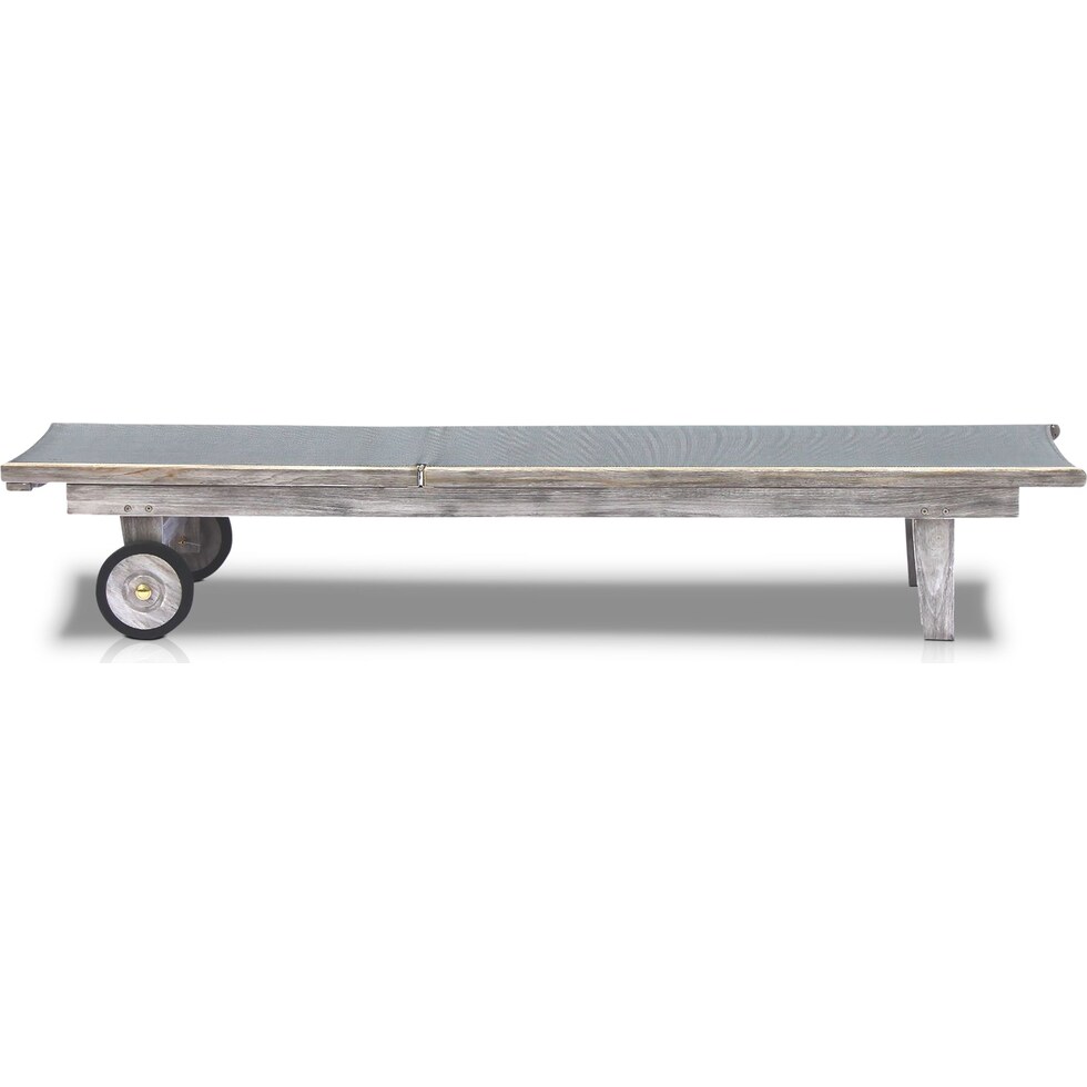 grenada gray outdoor chaise   