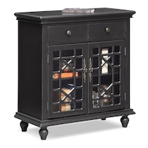 grenoble black accent cabinet   