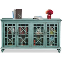 grenoble blue credenza   