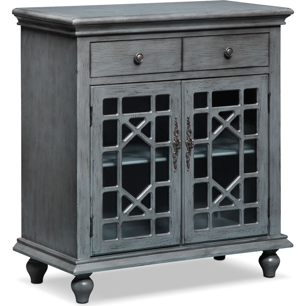 grenoble gray accent cabinet   