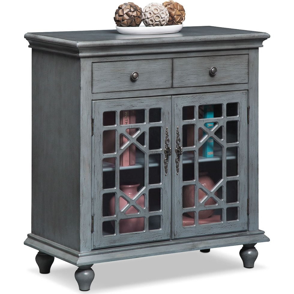 grenoble gray accent cabinet   