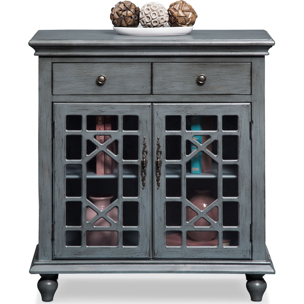 grenoble gray accent cabinet   