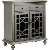 grenoble gray accent chest   